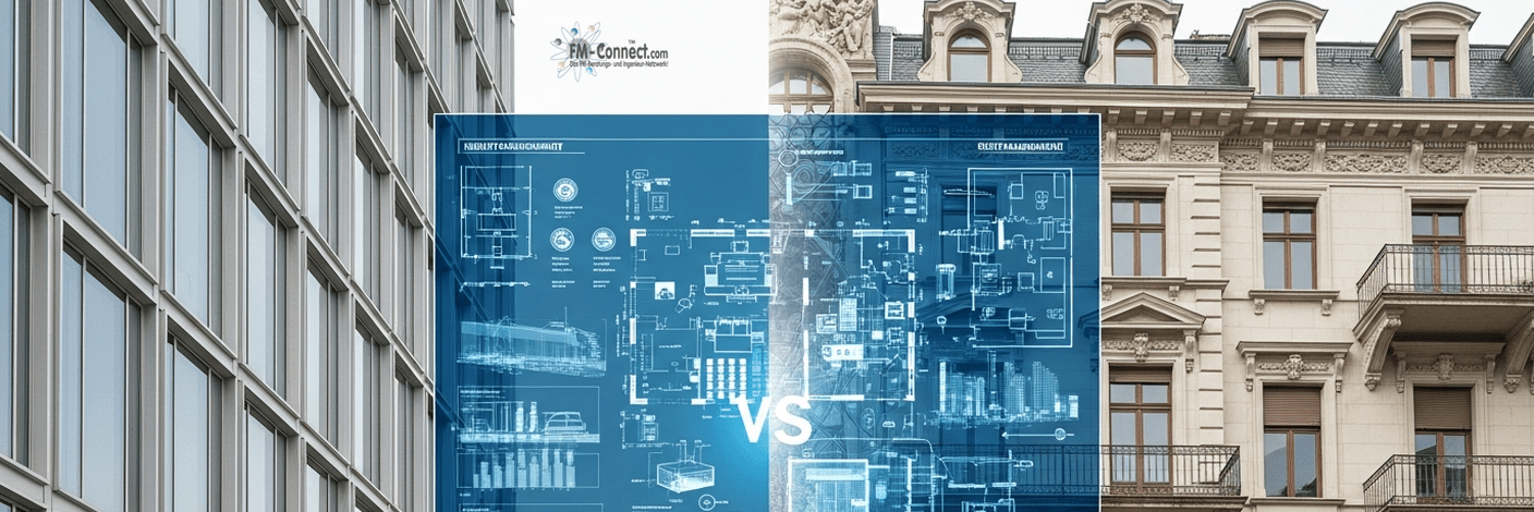 Neubau und Bestandsbau im planungsbegleitenden Facility Management optimieren