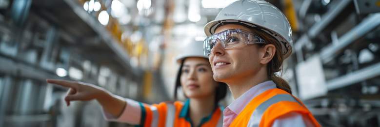 Besichtigung einer technischen Anlage